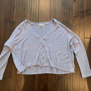 URBAN OUTFITTERS out from under button-front top